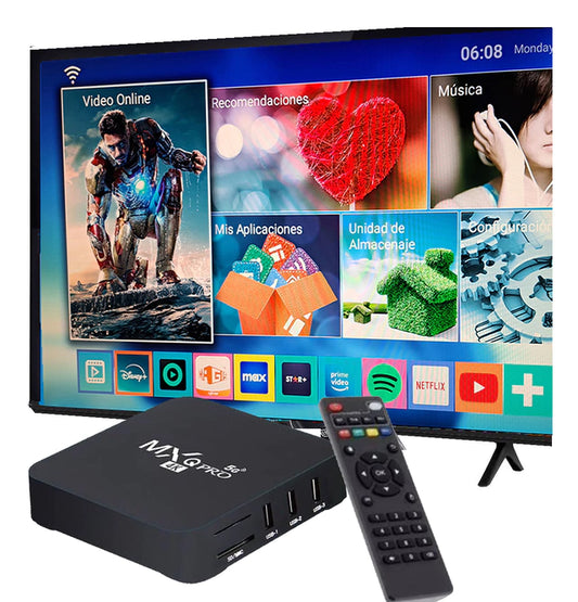 Tv Box Mxqpro 4k MagisTv