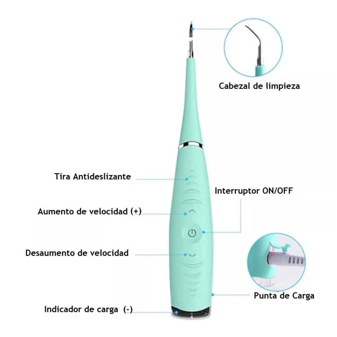 Limpiador Dental Quita Sarro Ultrasónico